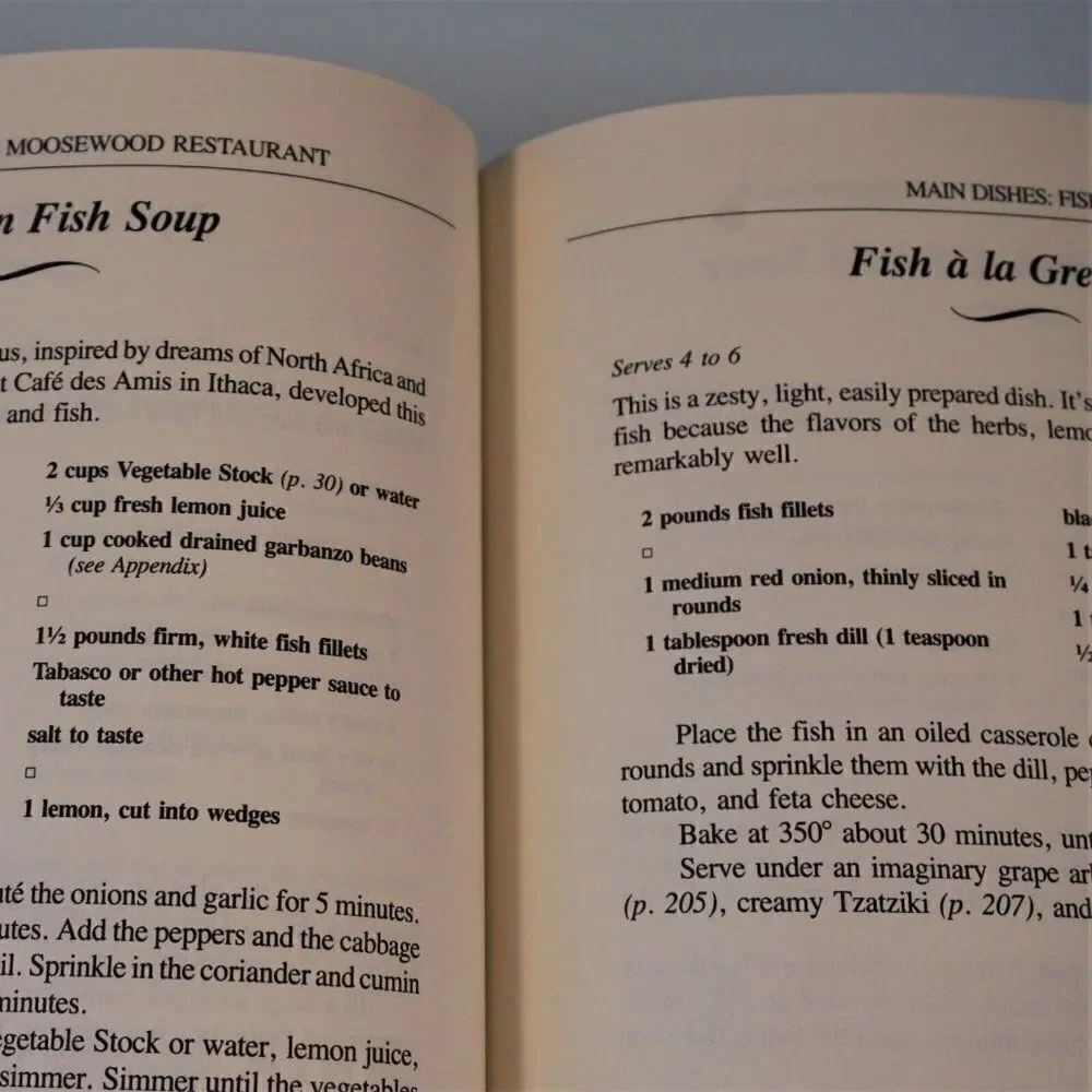 New Recipes from Moosewood Restaurant by Moosewood Collective 1987 Paperback